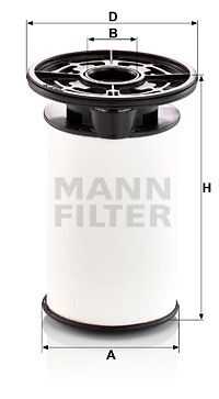 Топливный фильтр MANN-FILTER PU7014Z