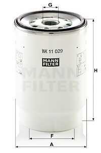 Фильтр mann-filter wk 11029z MANN-FILTER WK 11 029 z