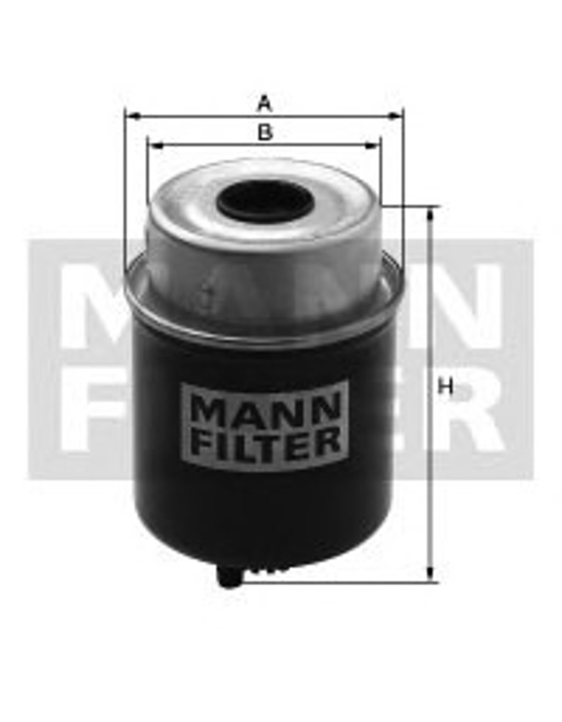 Фильтр топливный MANN-FILTER WK 8126