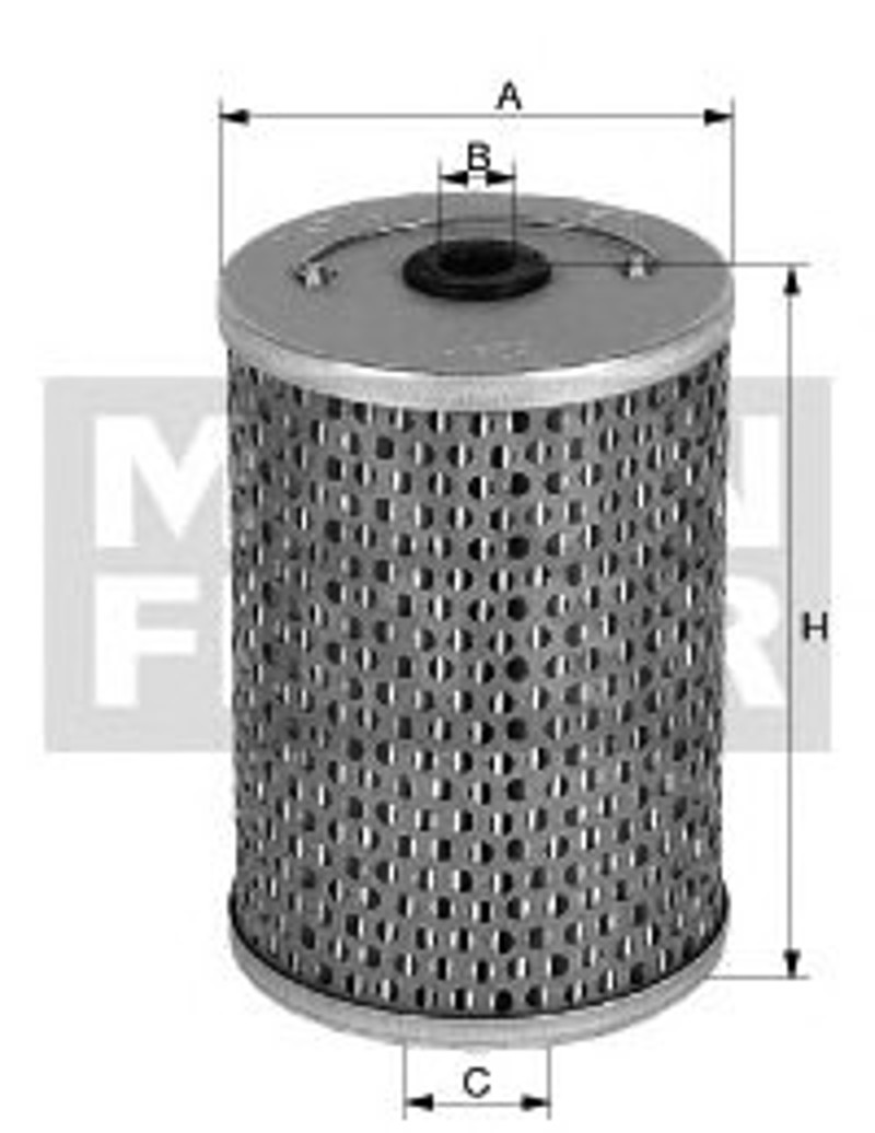 Фильтр топливный MANN-FILTER P707X