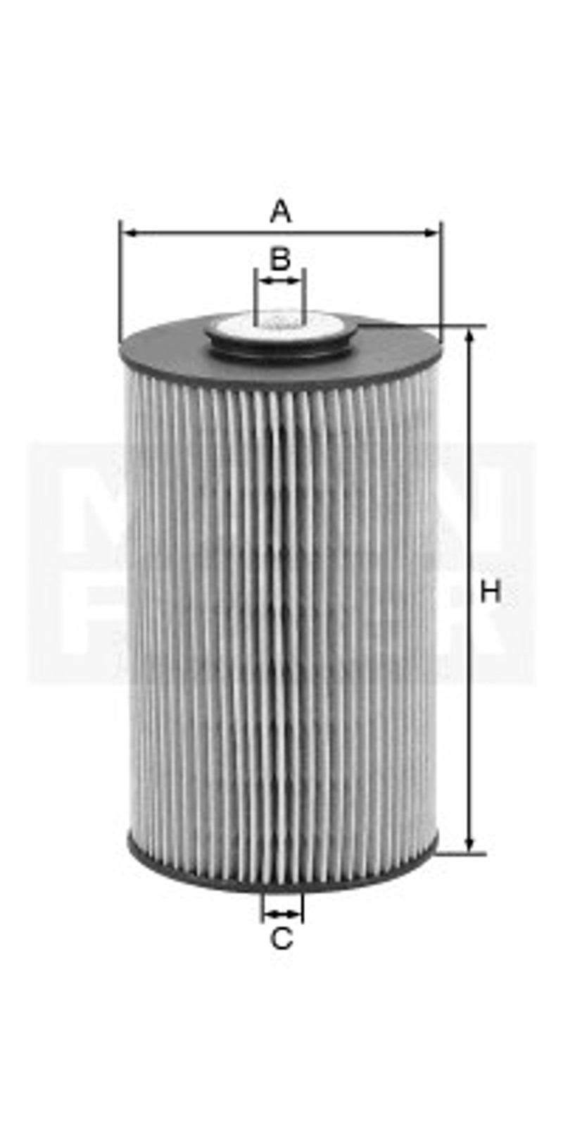 Фильтр топливный MANN-FILTER P811X