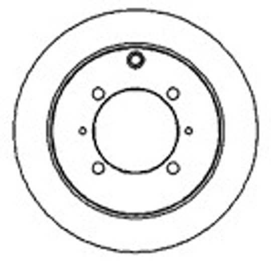 Диск тормозной MAPCO 15541