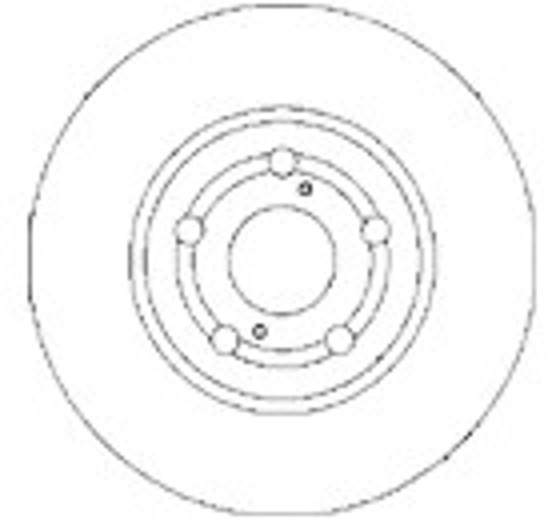 Диск тормозной MAPCO 15551