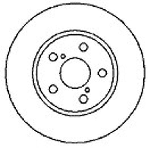 Диск тормозной MAPCO 15558