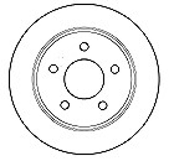 Диск тормозной MAPCO 15703