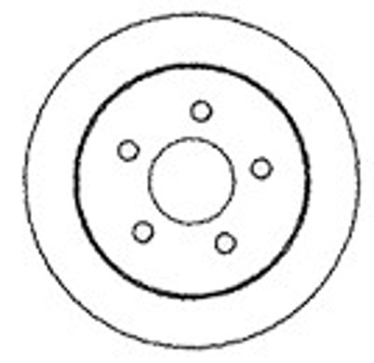Диск тормозной MAPCO 15857