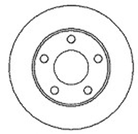 Диск тормозной MAPCO 15867