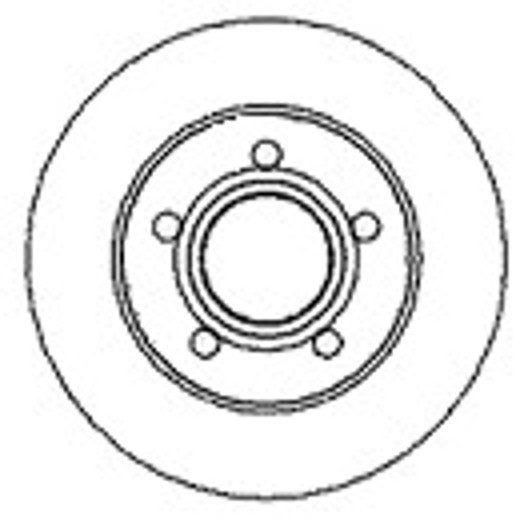 Диск тормозной MAPCO 15880