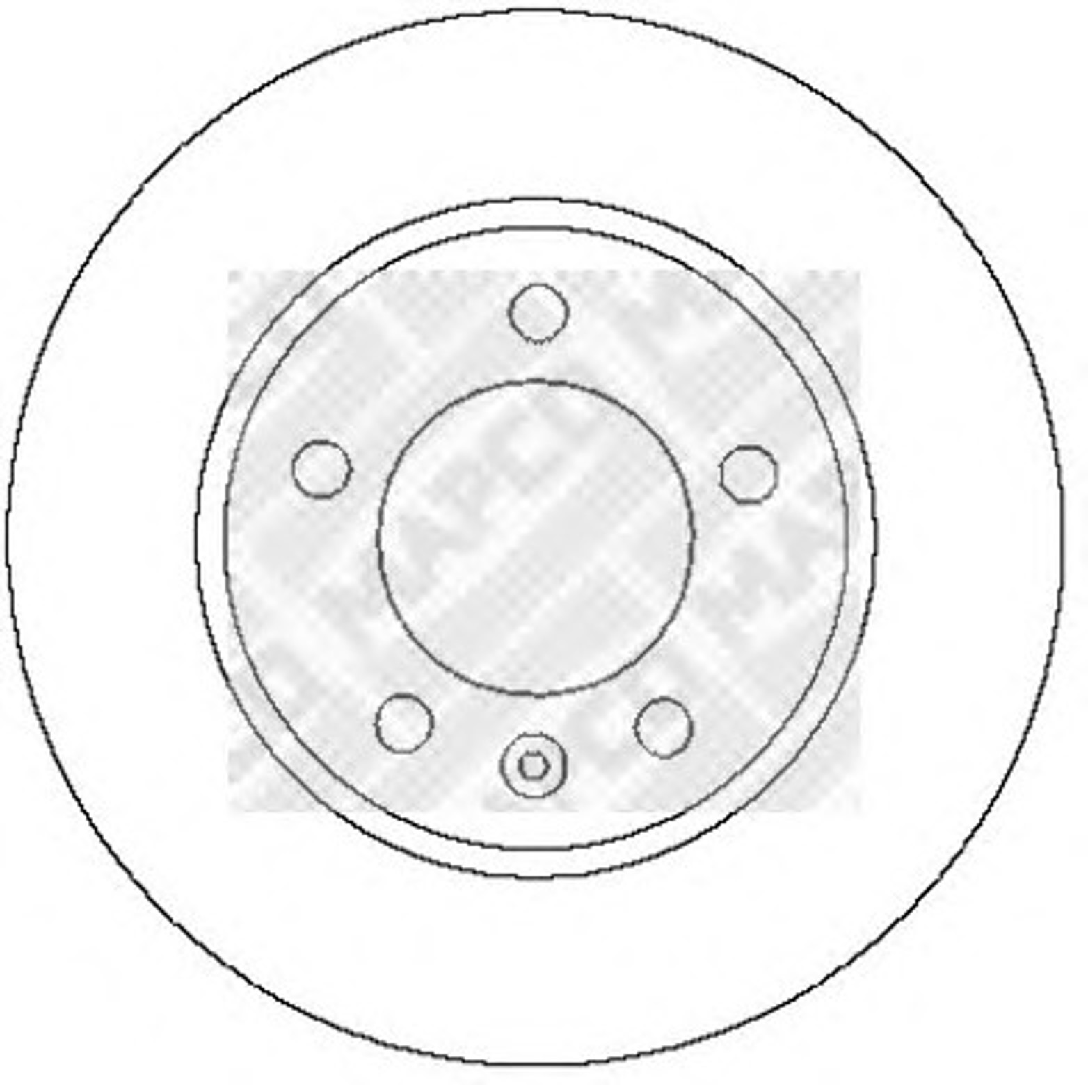 Диск тормозной MAPCO 25704