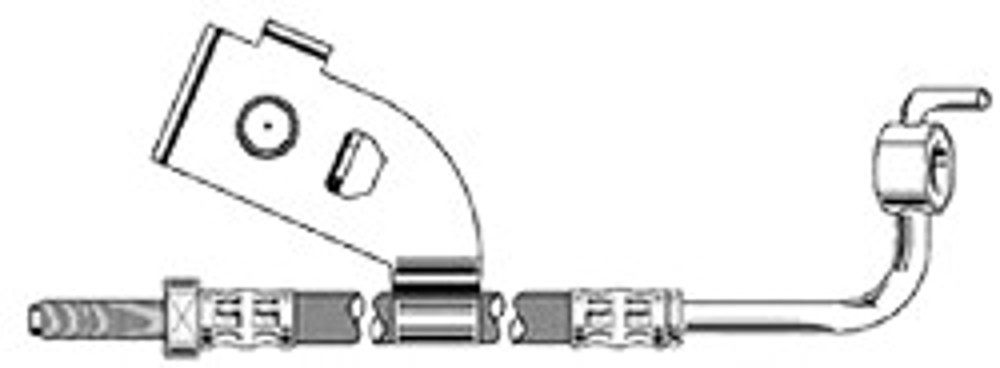 Шланг тормозной MAPCO 3979