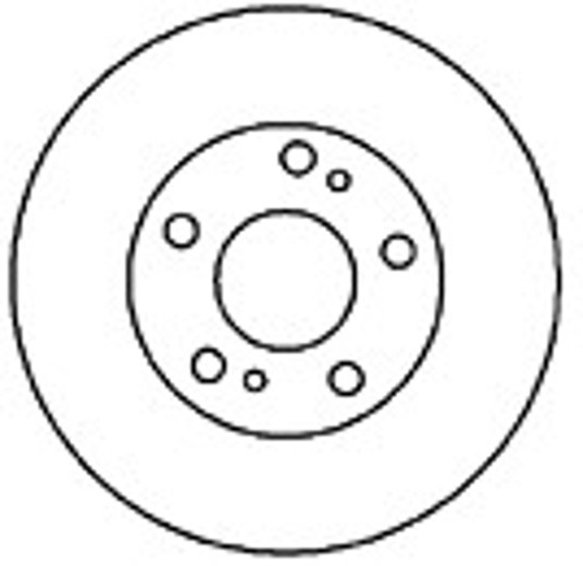 Диск тормозной MAPCO 45517
