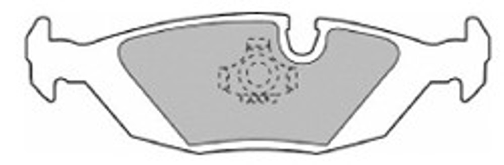 Колодки тормозные дисковые MAPCO 6263