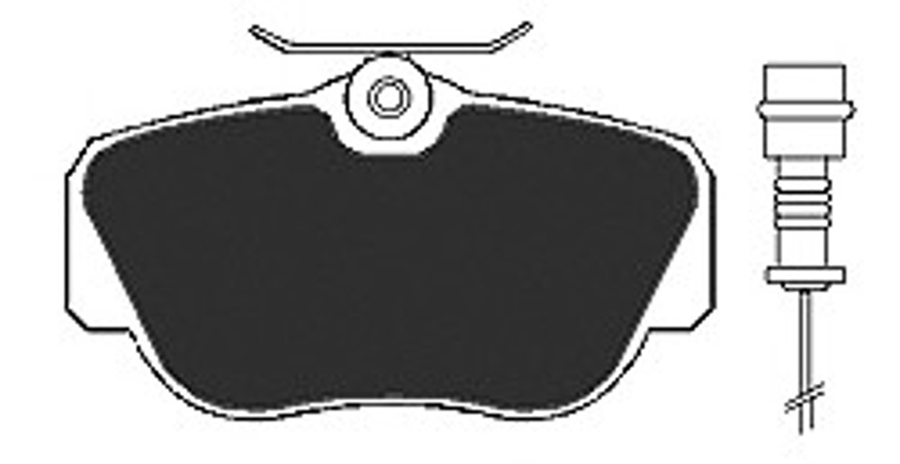 Колодки тормозные дисковые MAPCO 6337