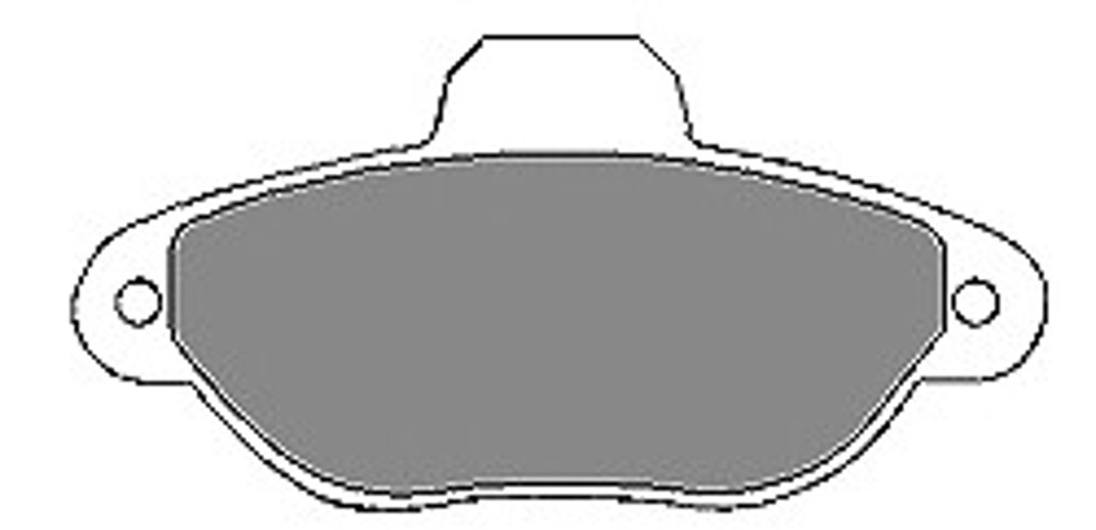 Колодки тормозные дисковые MAPCO 6393