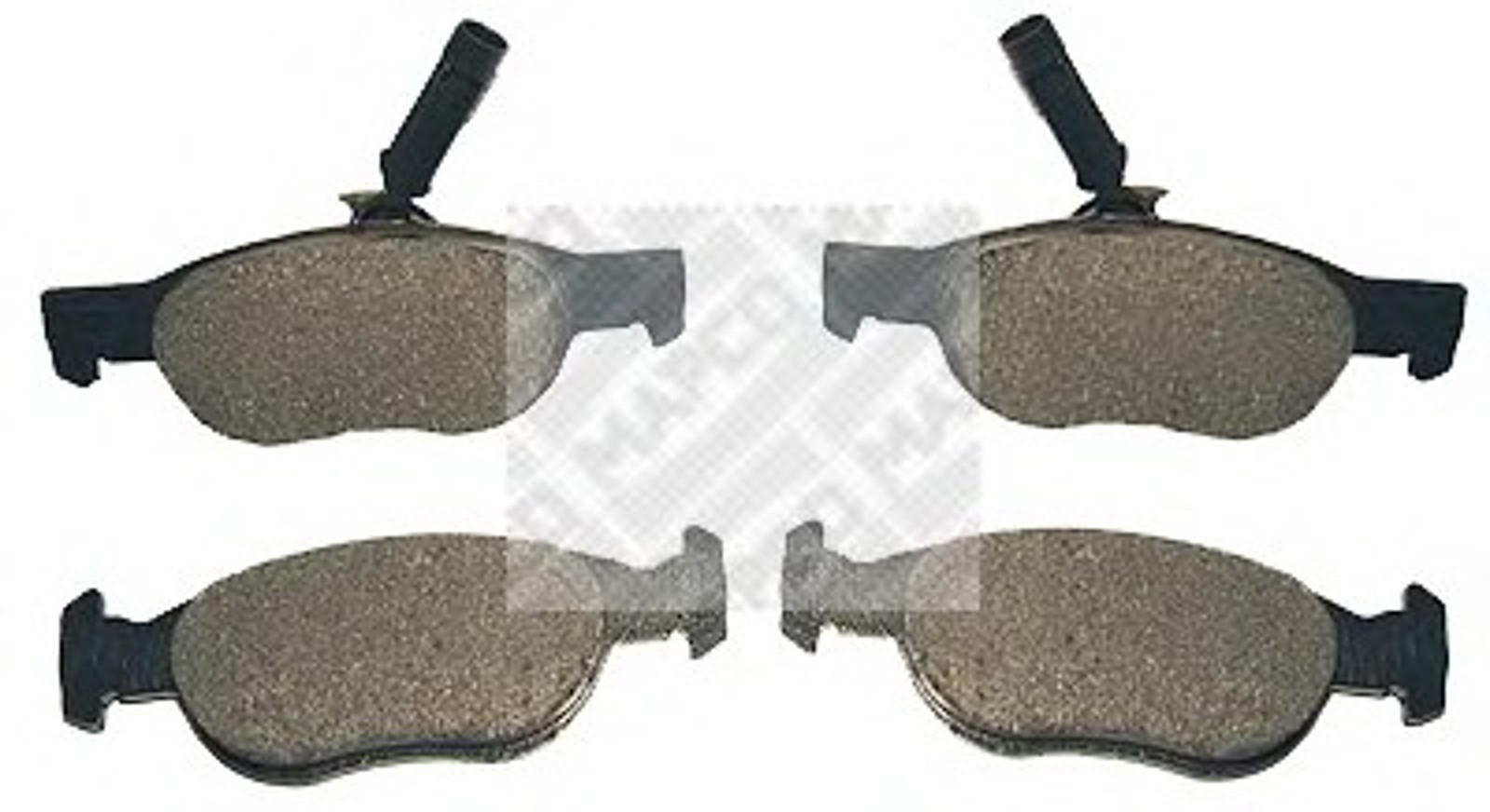 Колодки тормозные дисковые MAPCO 6404