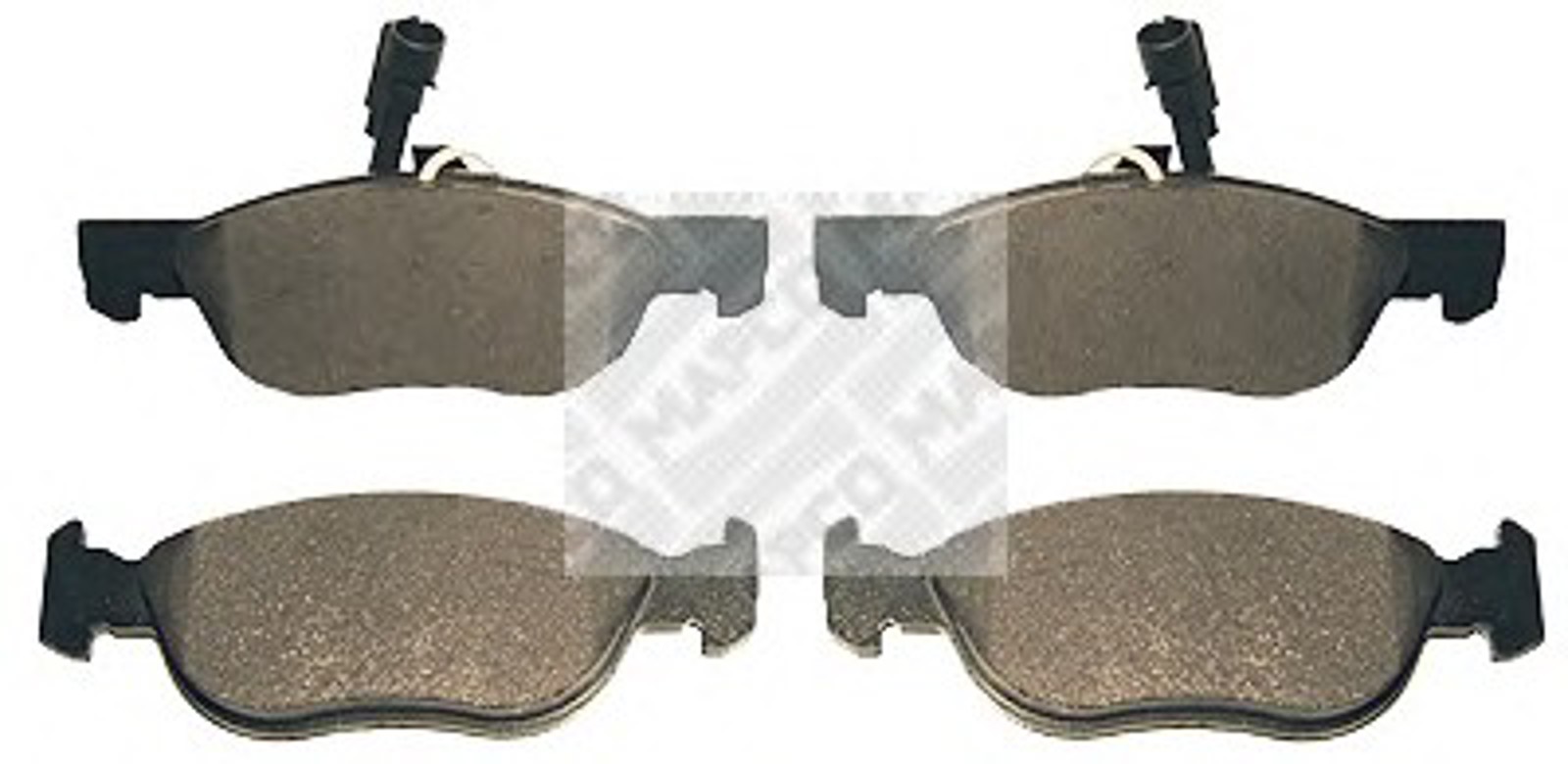 Колодки тормозные дисковые MAPCO 6405