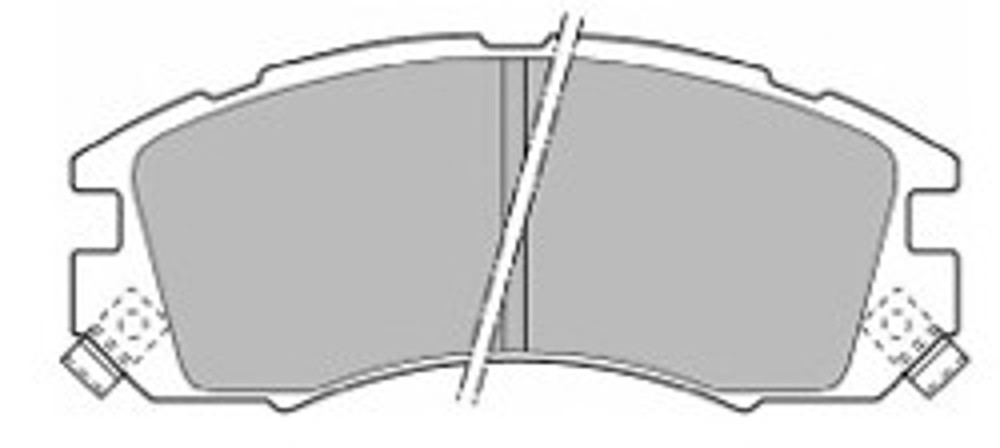 Колодки тормозные дисковые MAPCO 6444