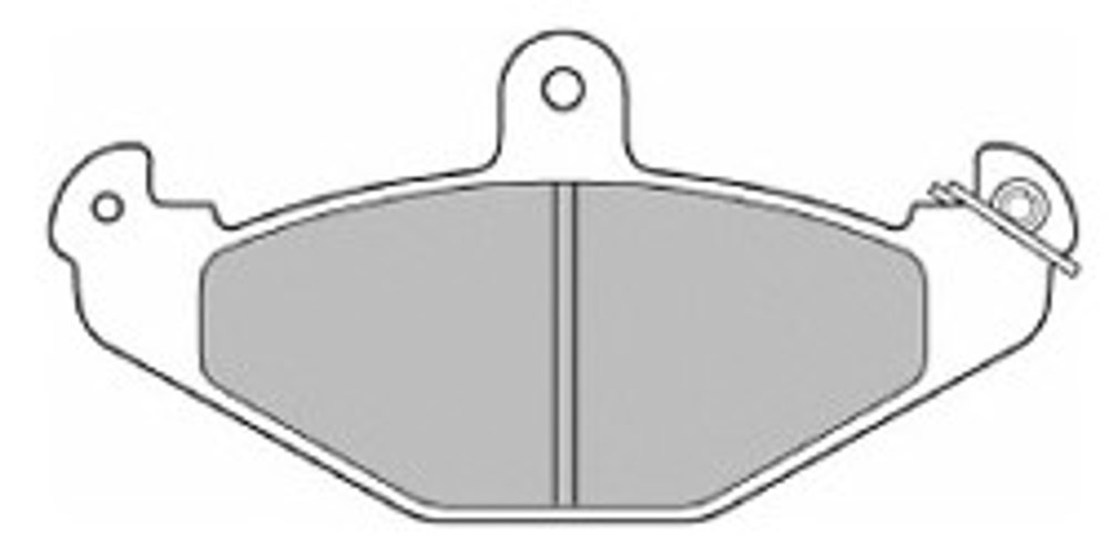 Колодки тормозные дисковые MAPCO 6462