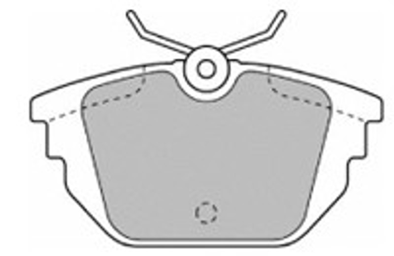 Колодки тормозные дисковые MAPCO 6483