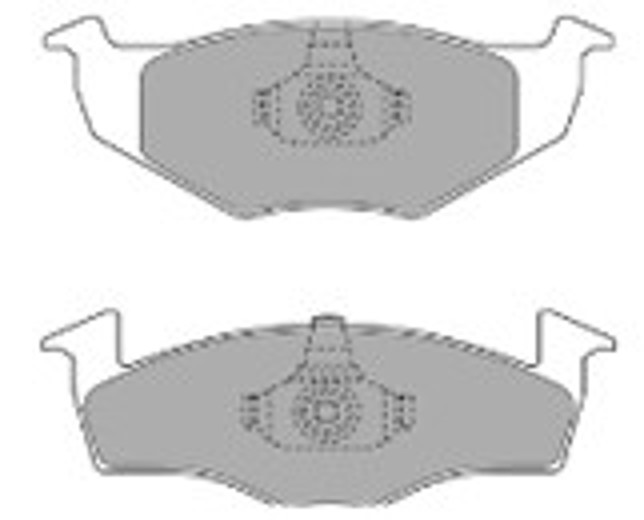 Колодки тормозные дисковые MAPCO 6496