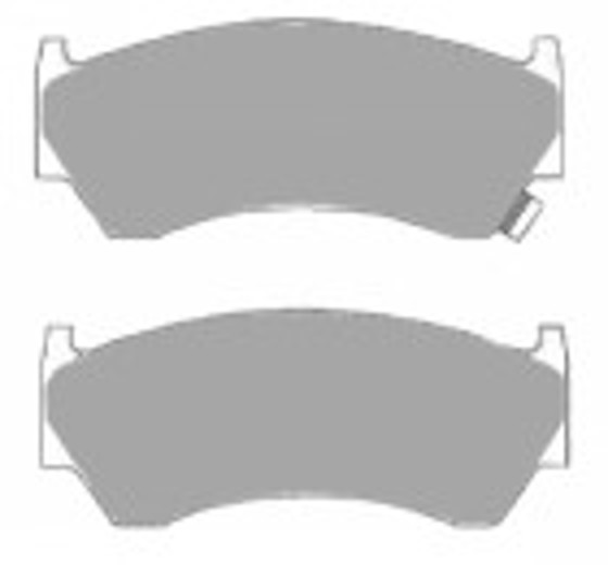 Колодки тормозные дисковые MAPCO 6507