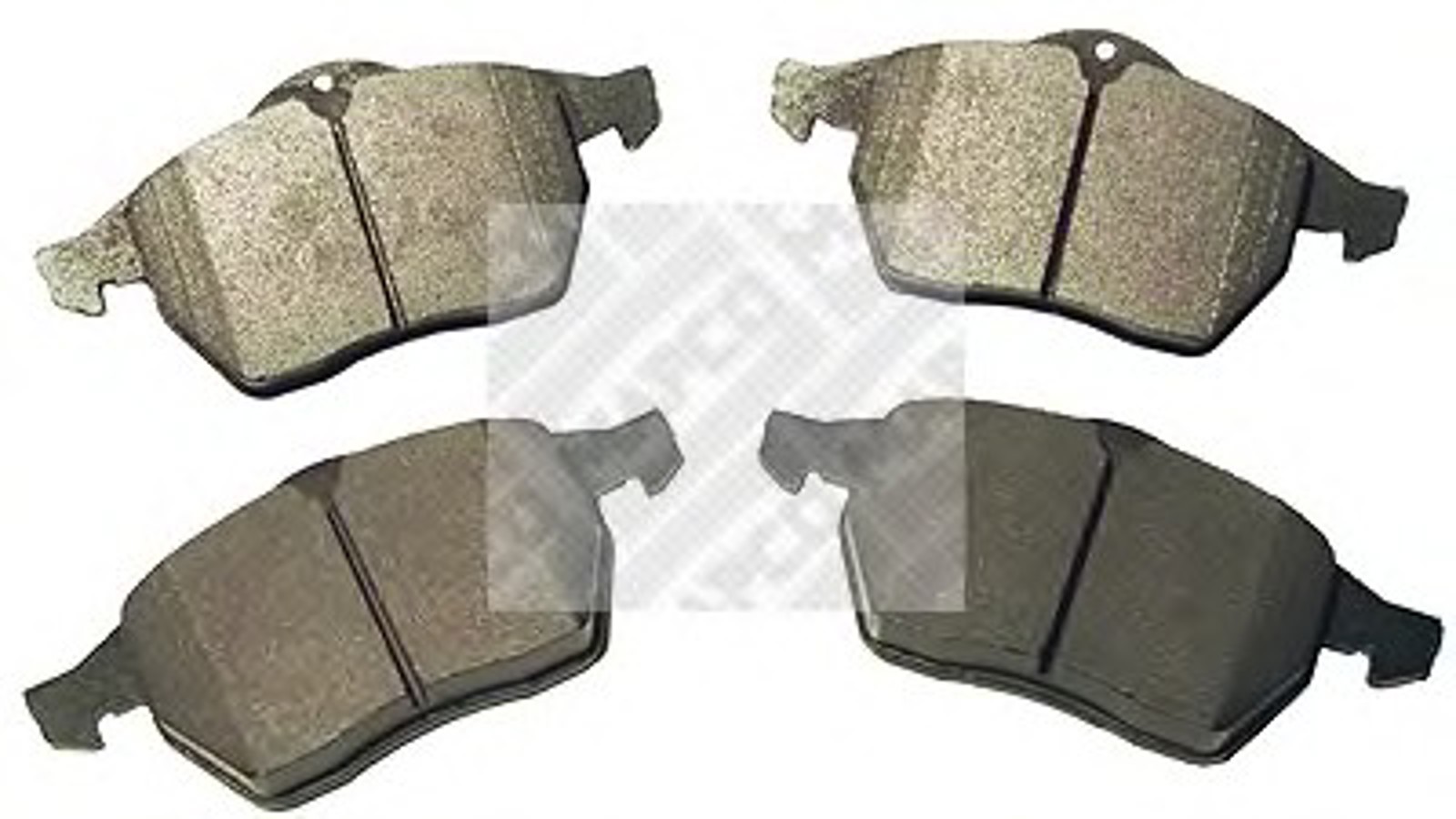 Колодки тормозные дисковые MAPCO 6531