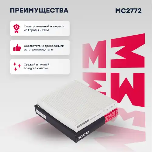 Фильтр воздух во внутренном пространстве