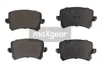 Комплект тормозных колодок дисковый тормоз MAXGEAR 19-1479