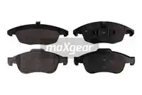 Комплект тормозных колодок дисковый тормоз MAXGEAR 19-1547