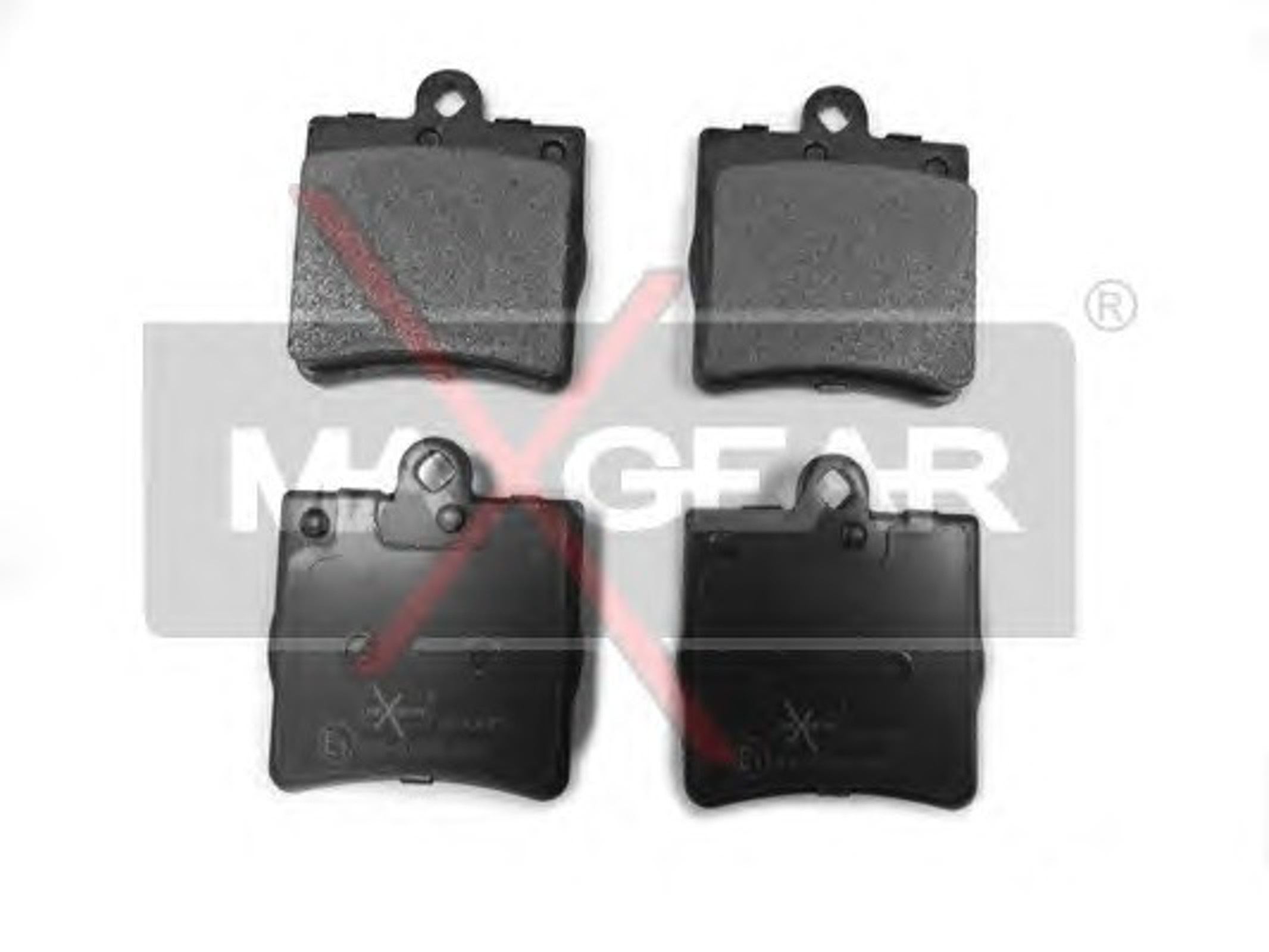 Комплект тормозных колодок дисковый тормоз MAXGEAR 19-0415