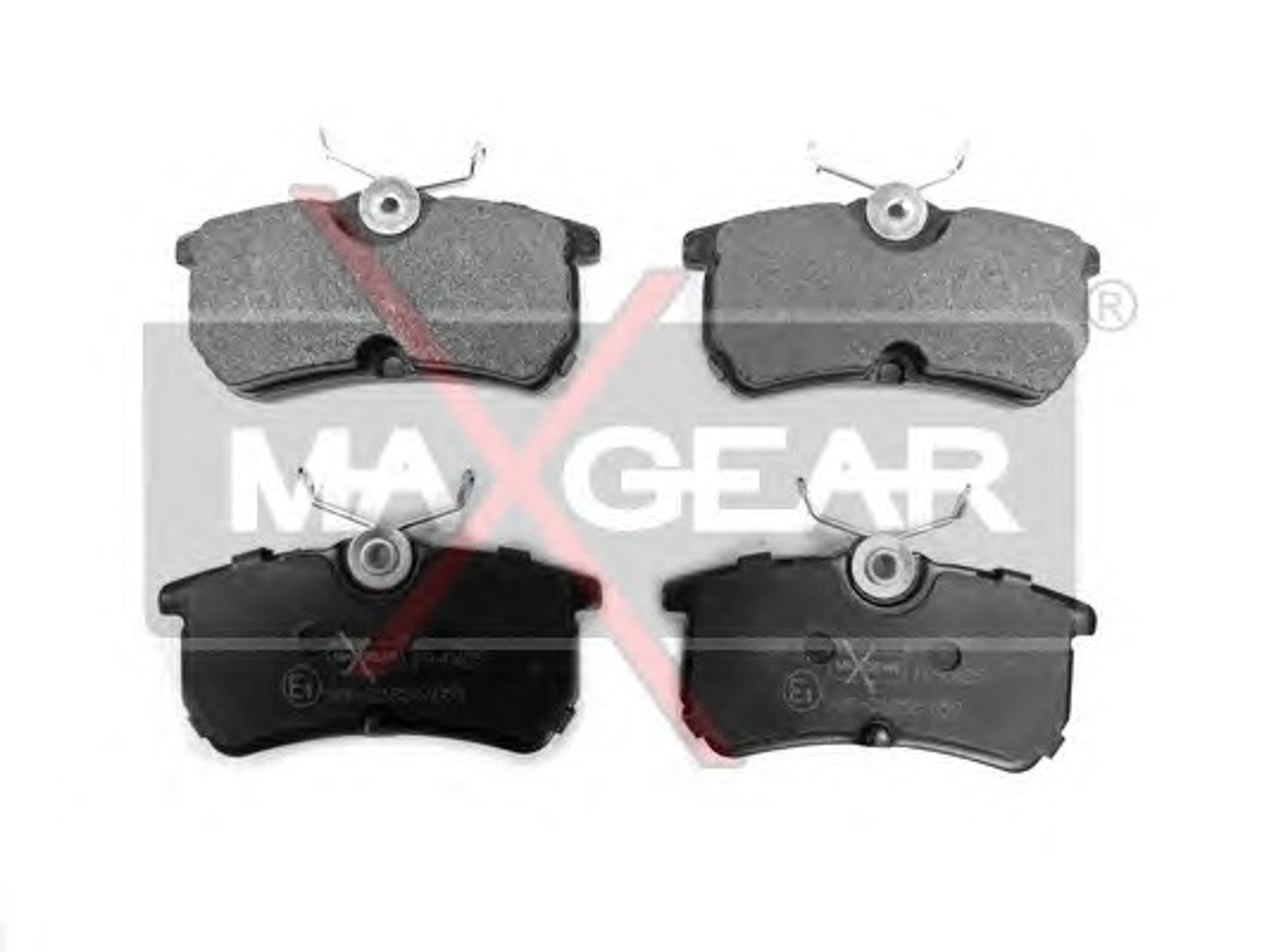 Комплект тормозных колодок дисковый тормоз MAXGEAR 19-0425