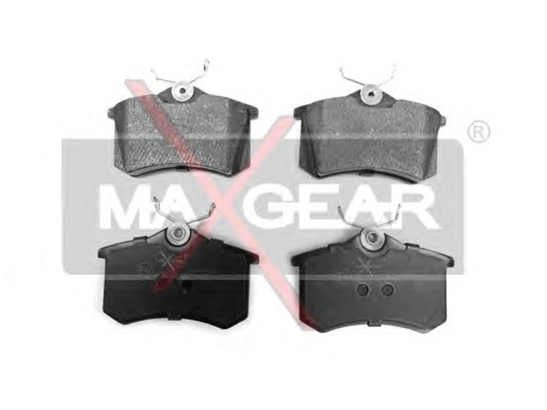 Комплект тормозных колодок дисковый тормоз MAXGEAR 19-0428