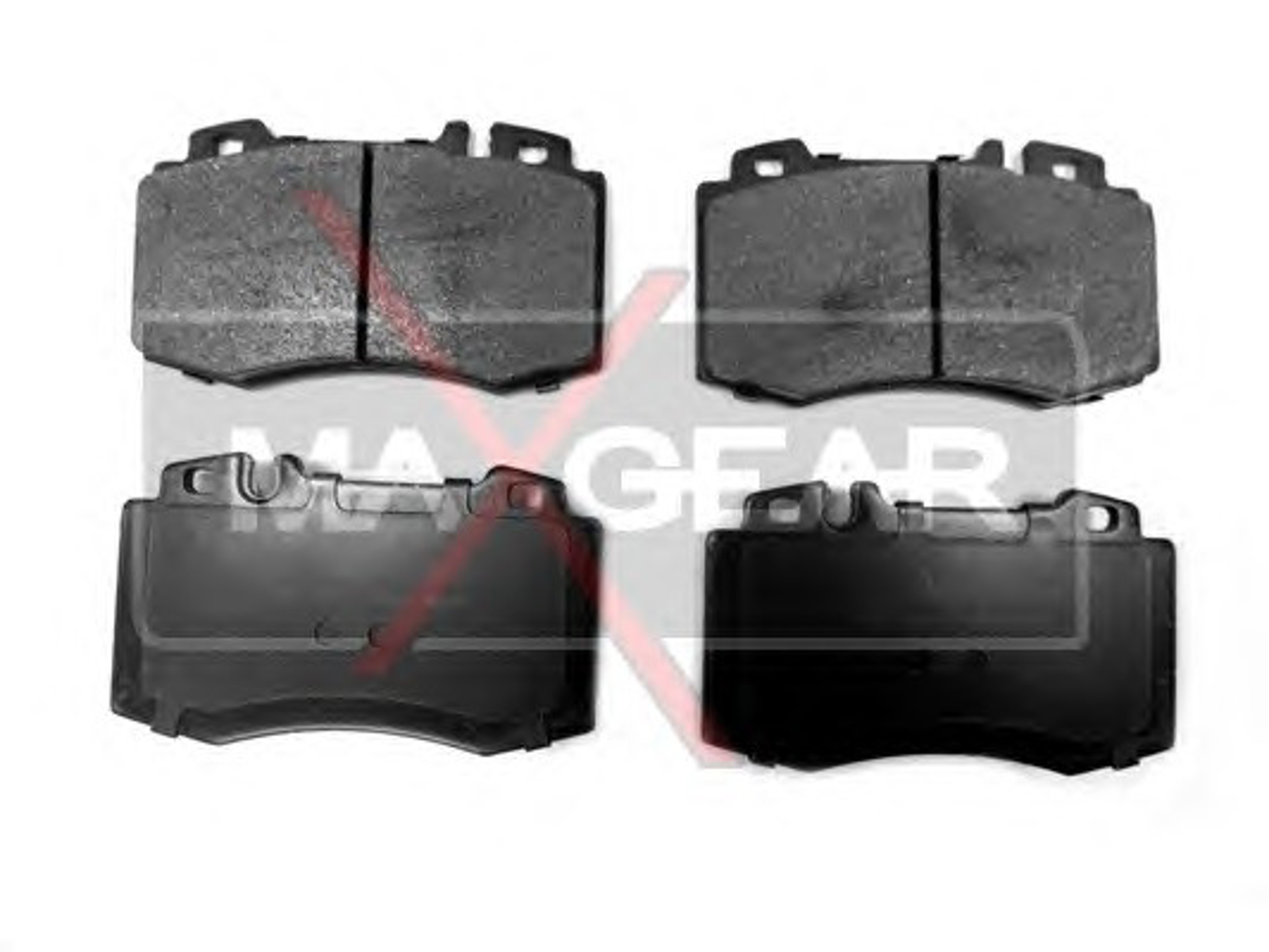 Комплект тормозных колодок дисковый тормоз MAXGEAR 19-0500