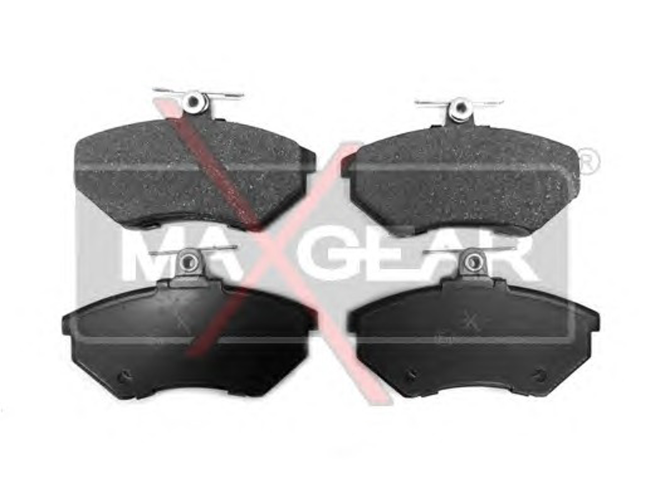 Колодки тормозные дисковые MAXGEAR 19-0504