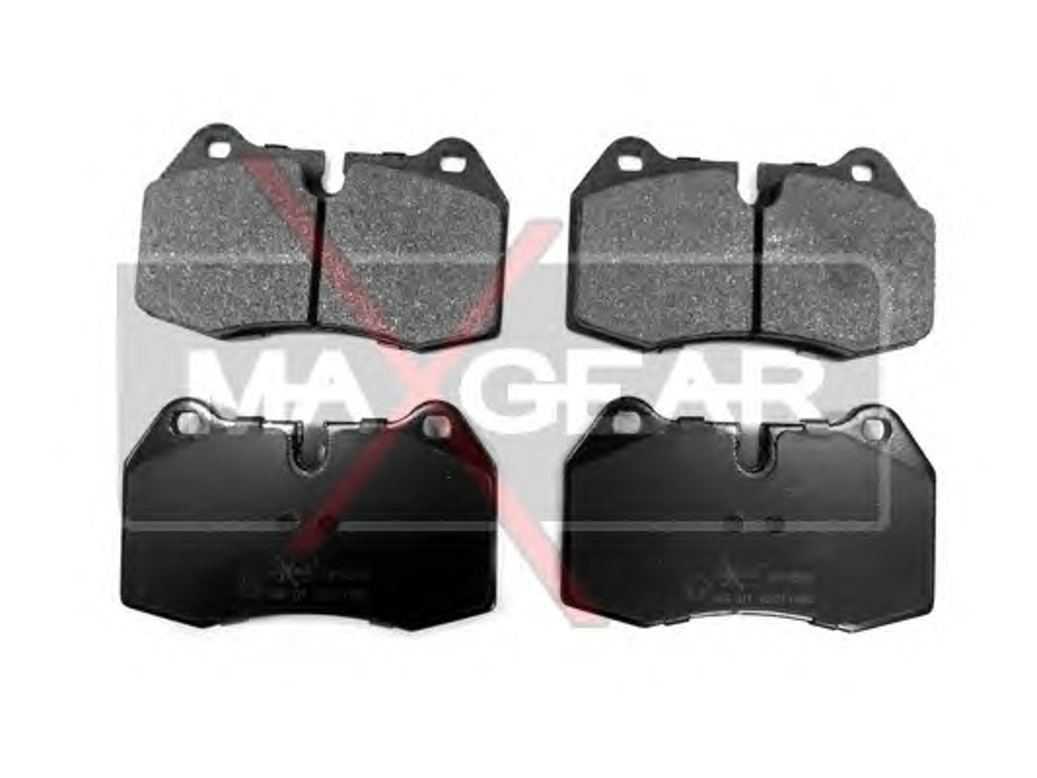 Комплект тормозных колодок дисковый тормоз MAXGEAR 19-0508
