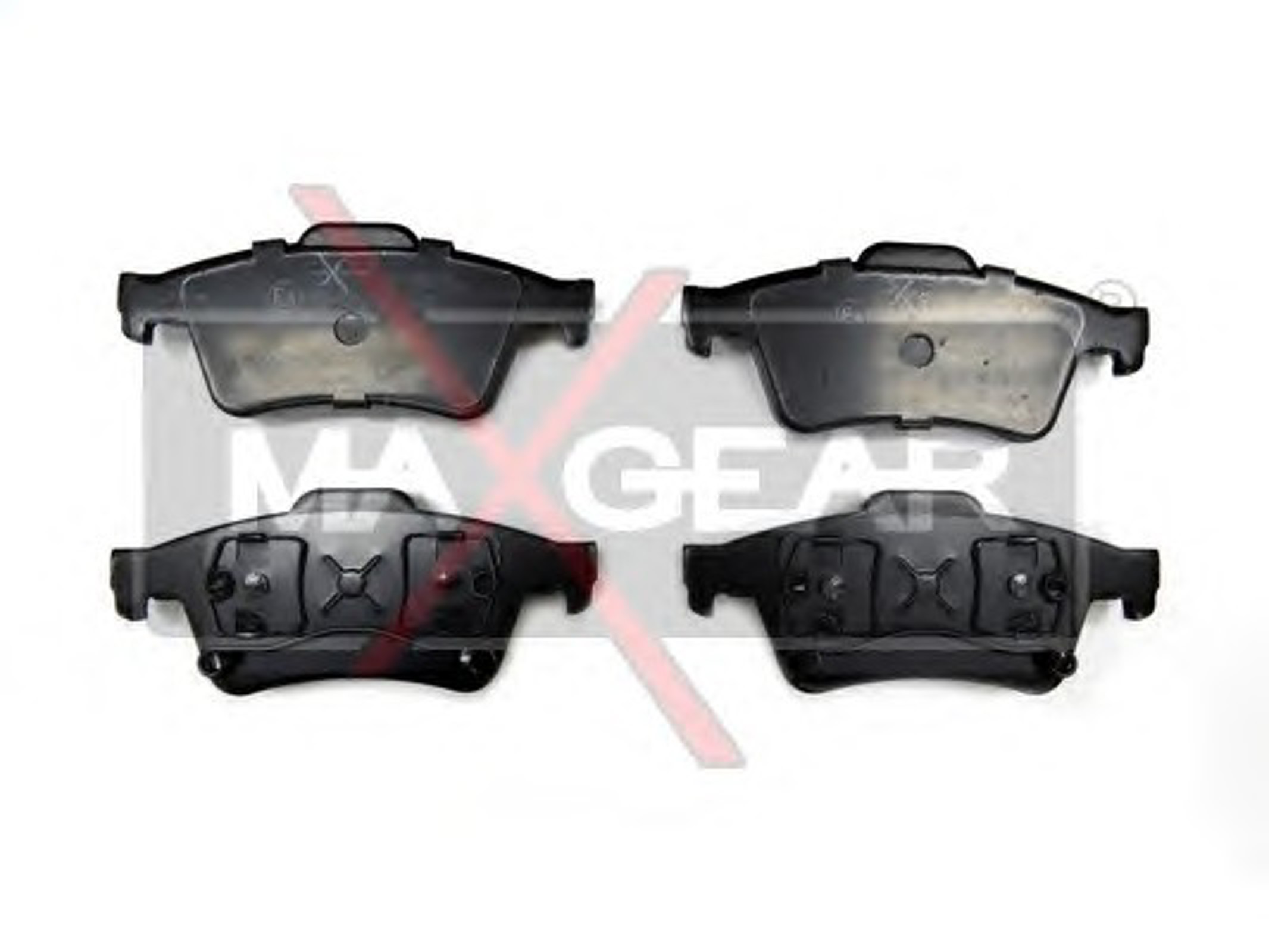 Комплект тормозных колодок дисковый тормоз MAXGEAR 19-0524