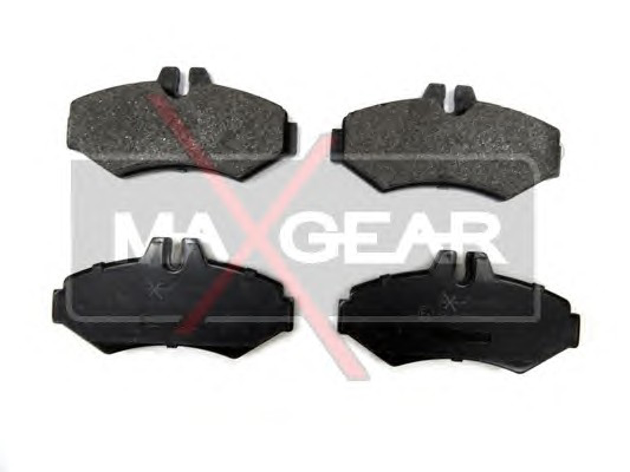 Комплект тормозных колодок дисковый тормоз MAXGEAR 19-0534