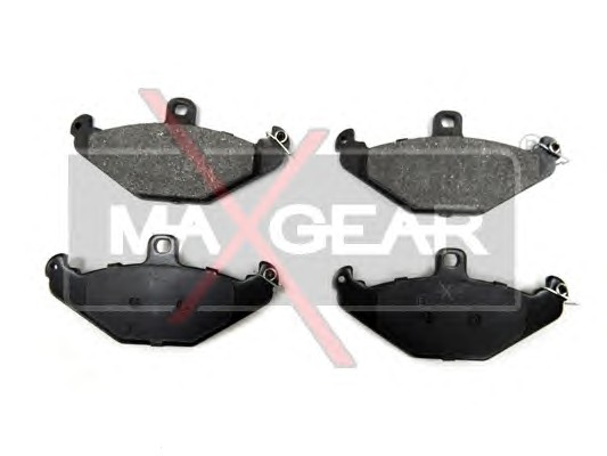 Комплект тормозных колодок дисковый тормоз MAXGEAR 19-0535