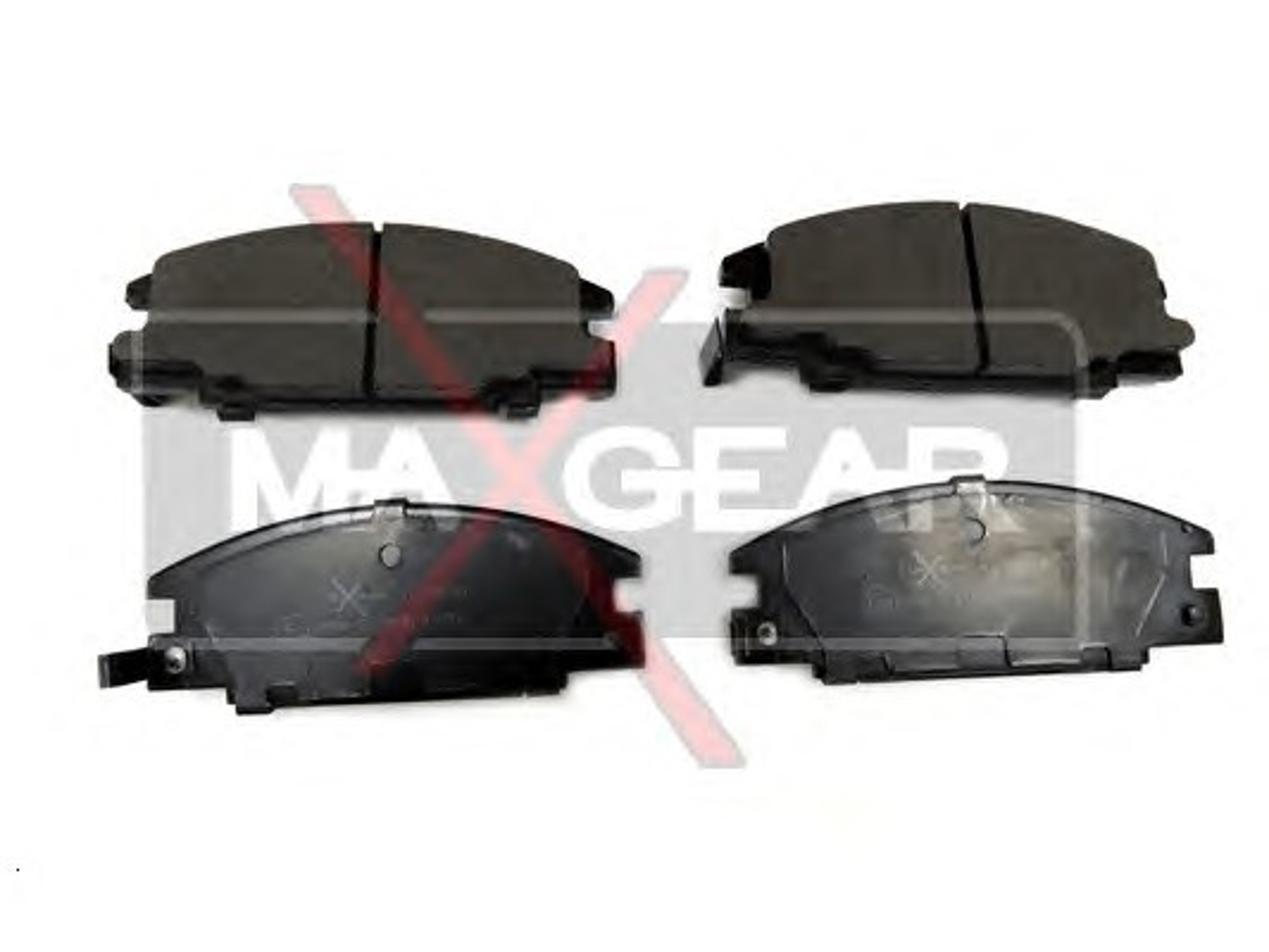 Колодки тормозные дисковые MAXGEAR 19-0537
