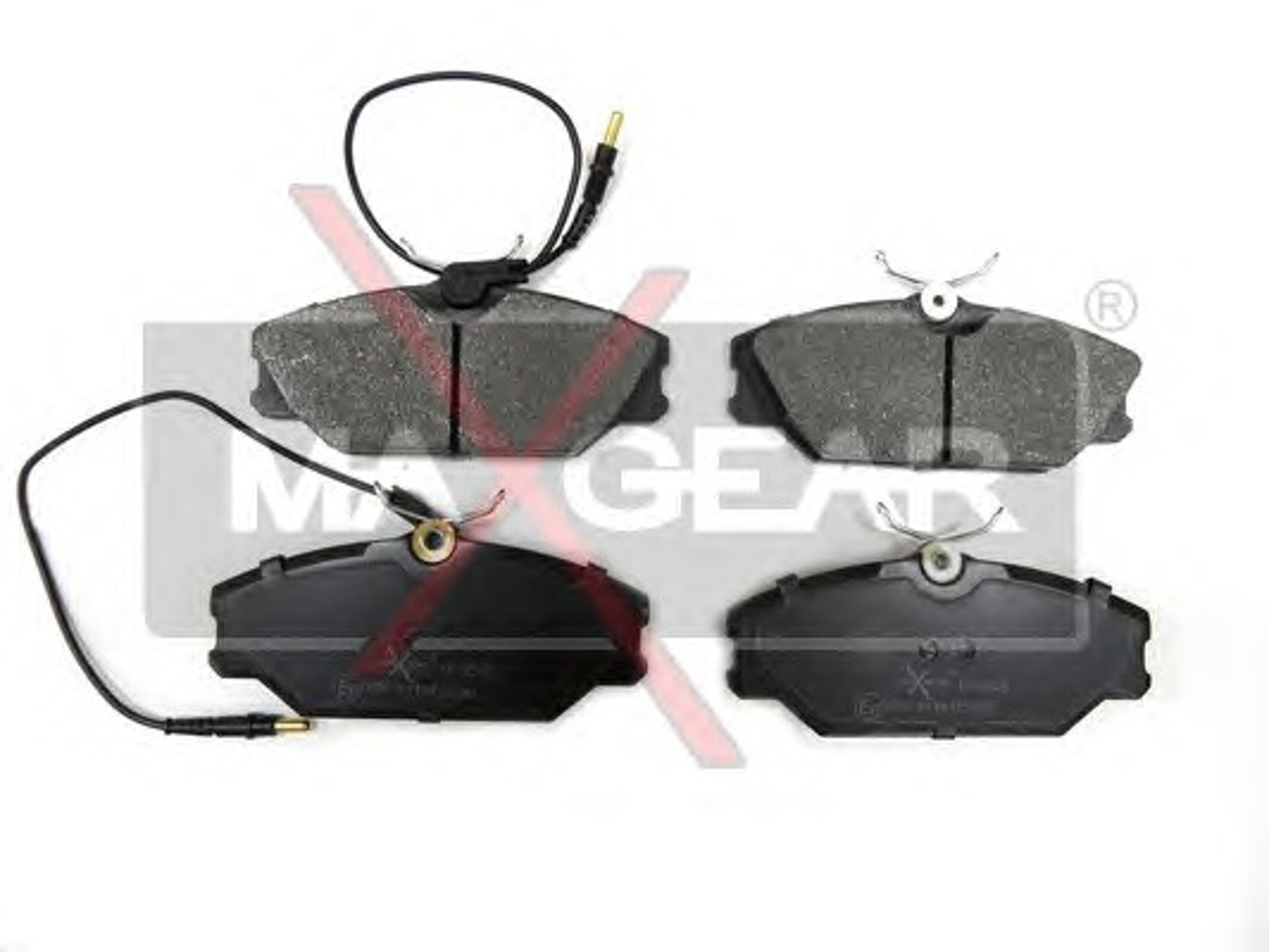 Комплект тормозных колодок дисковый тормоз MAXGEAR 19-0548