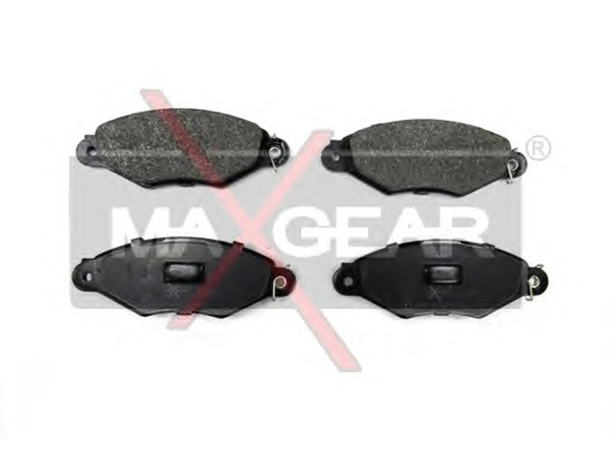 Колодки тормозные дисковые MAXGEAR 19-0555