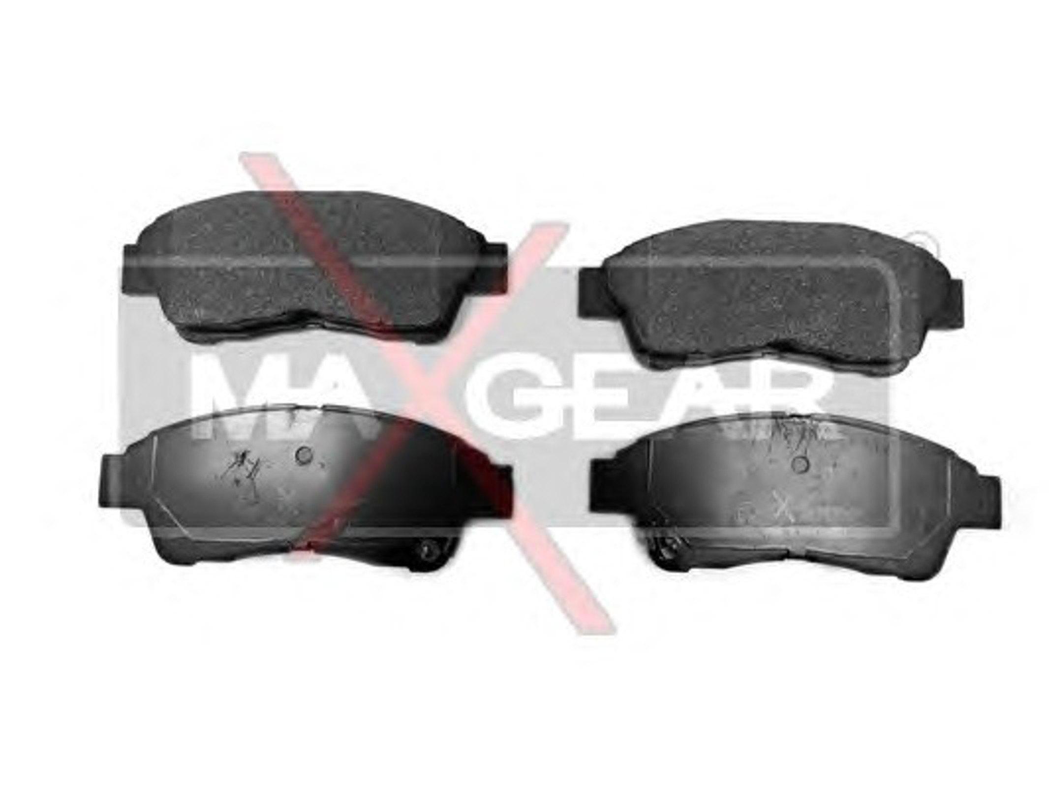 Колодки тормозные дисковые MAXGEAR 19-0569