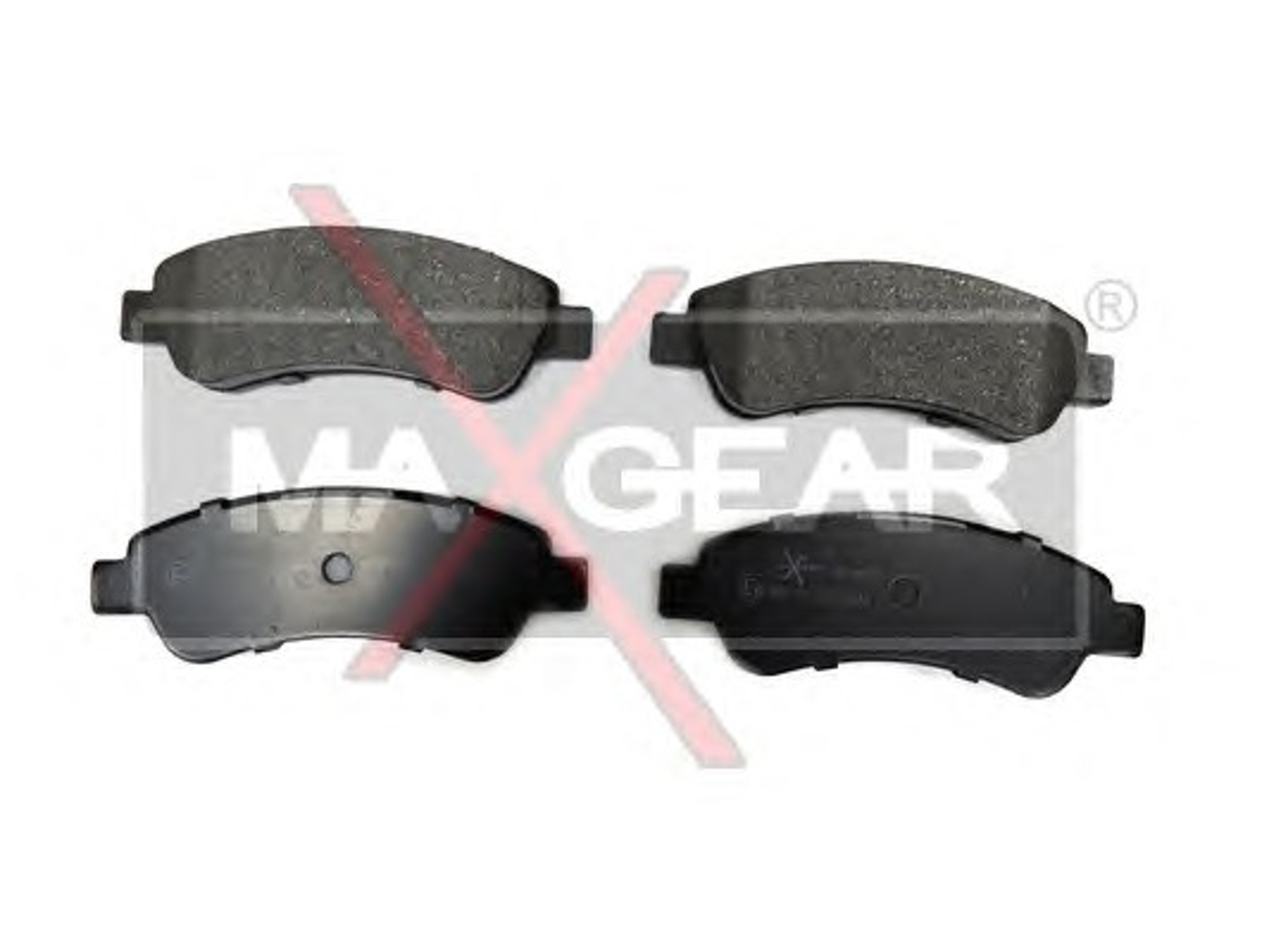 Колодки тормозные дисковые MAXGEAR 19-0575