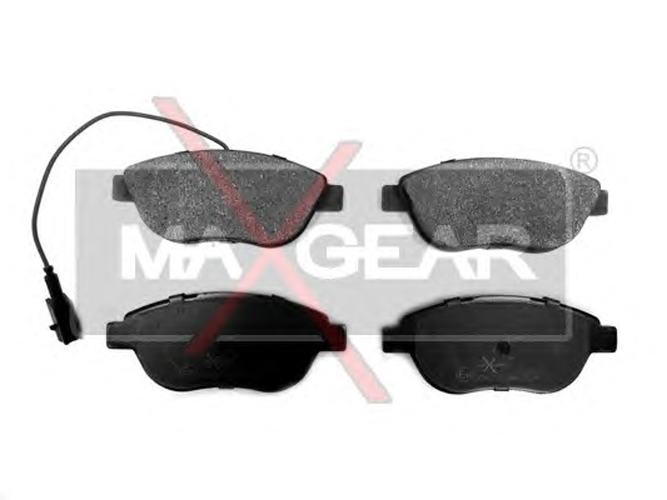 Колодки тормозные дисковые MAXGEAR 19-0577