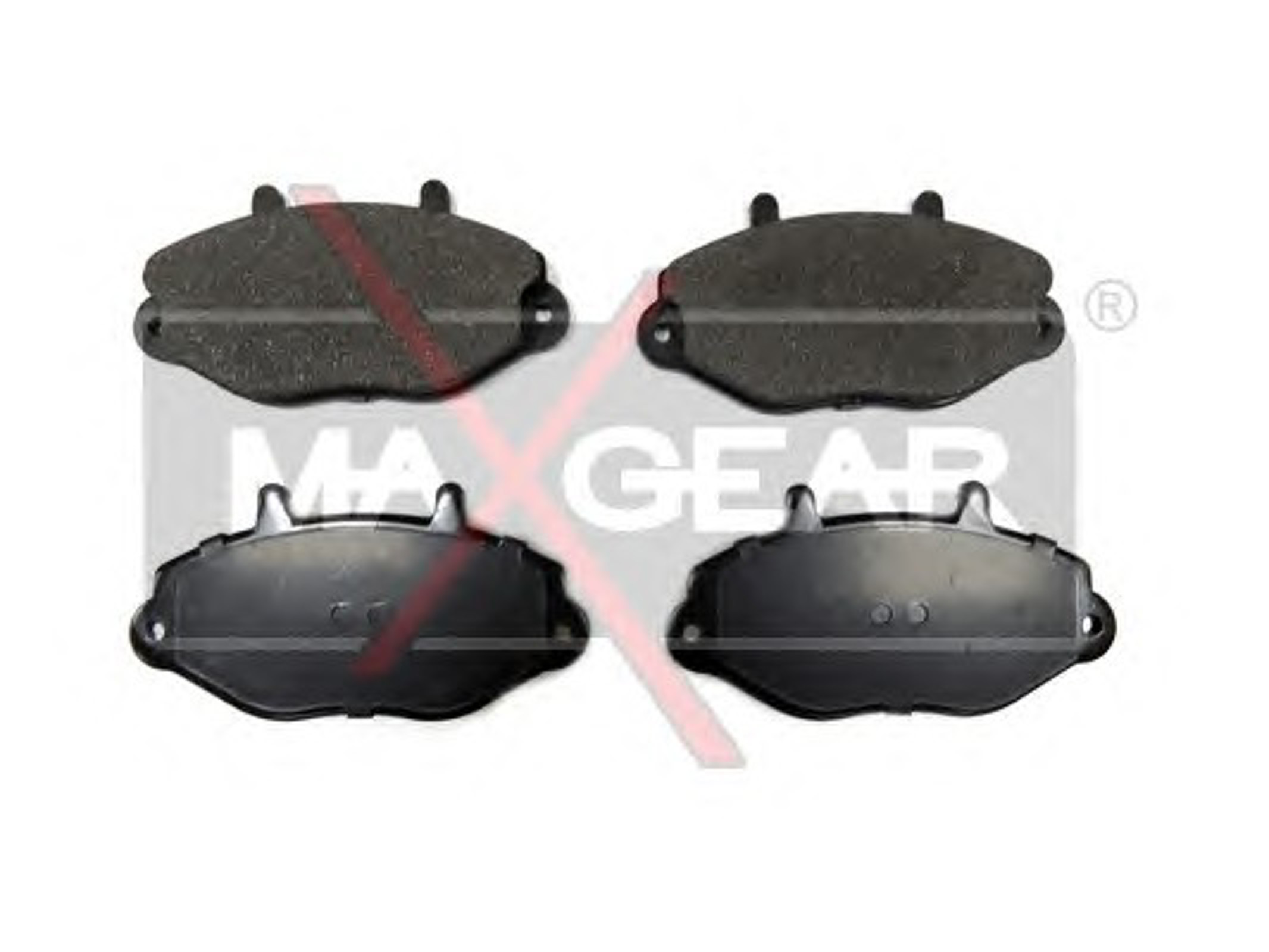 Колодки тормозные дисковые MAXGEAR 19-0589