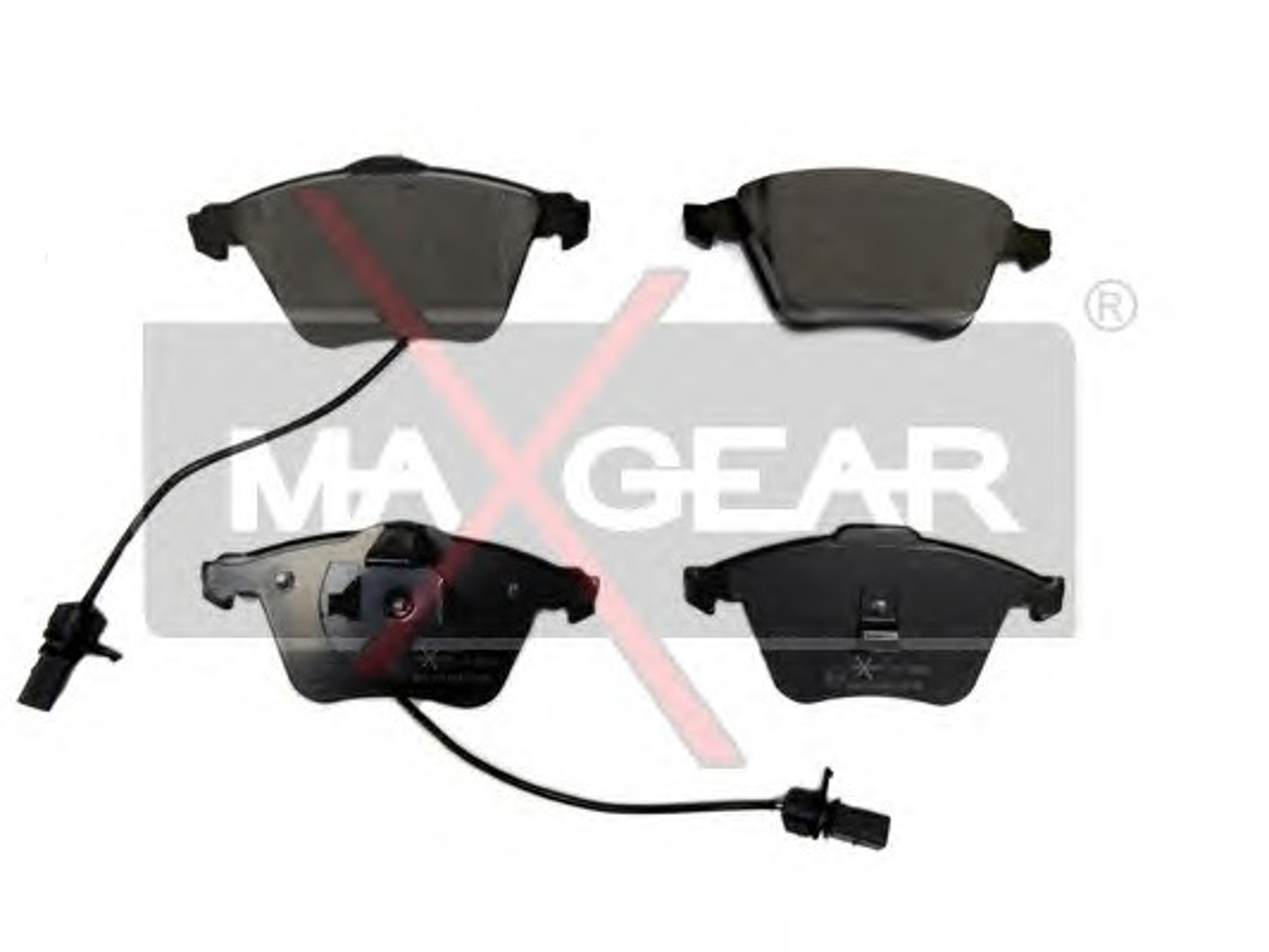 Колодки тормозные дисковые MAXGEAR 19-0633