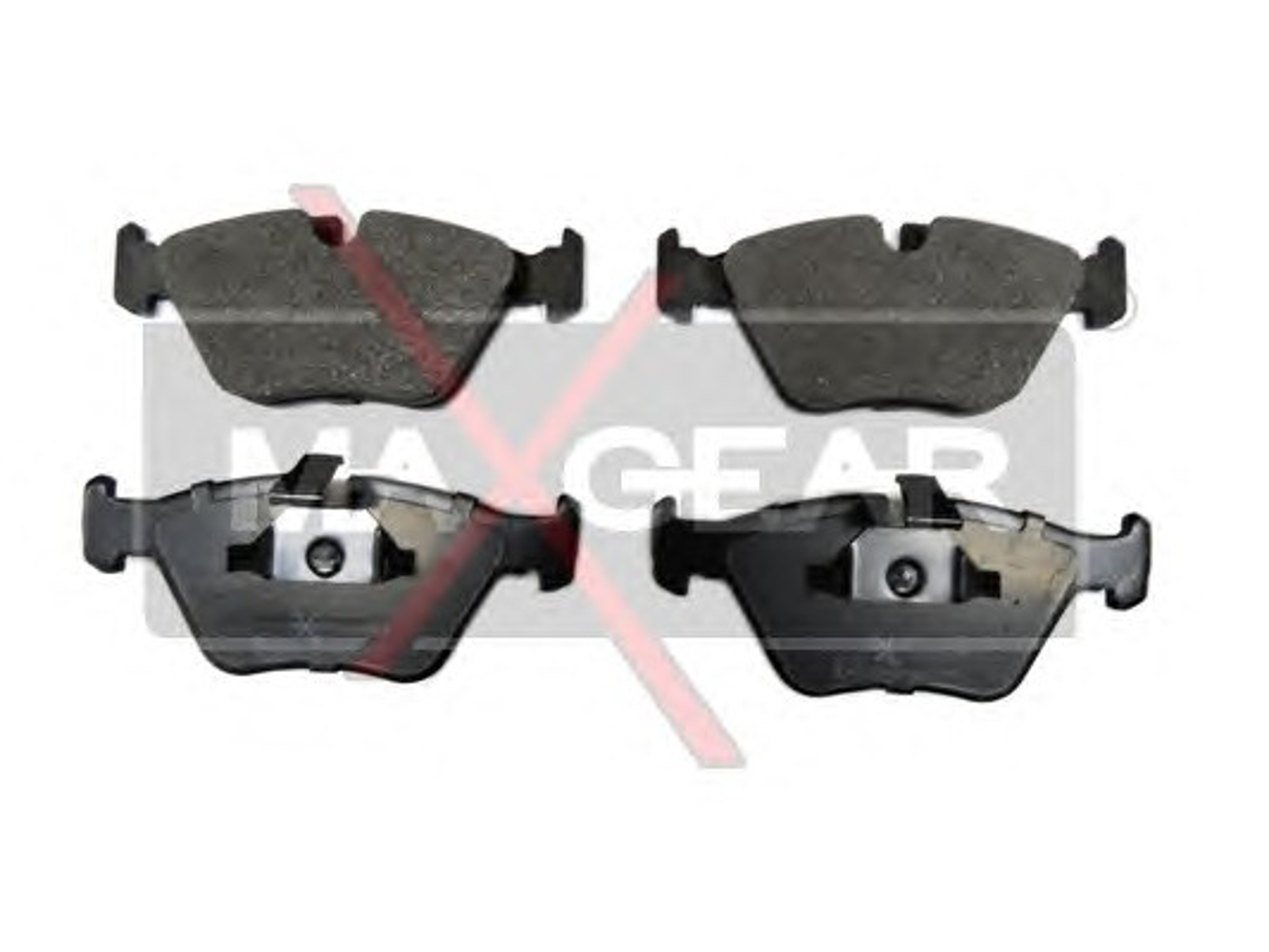 Комплект тормозных колодок дисковый тормоз MAXGEAR 19-0636
