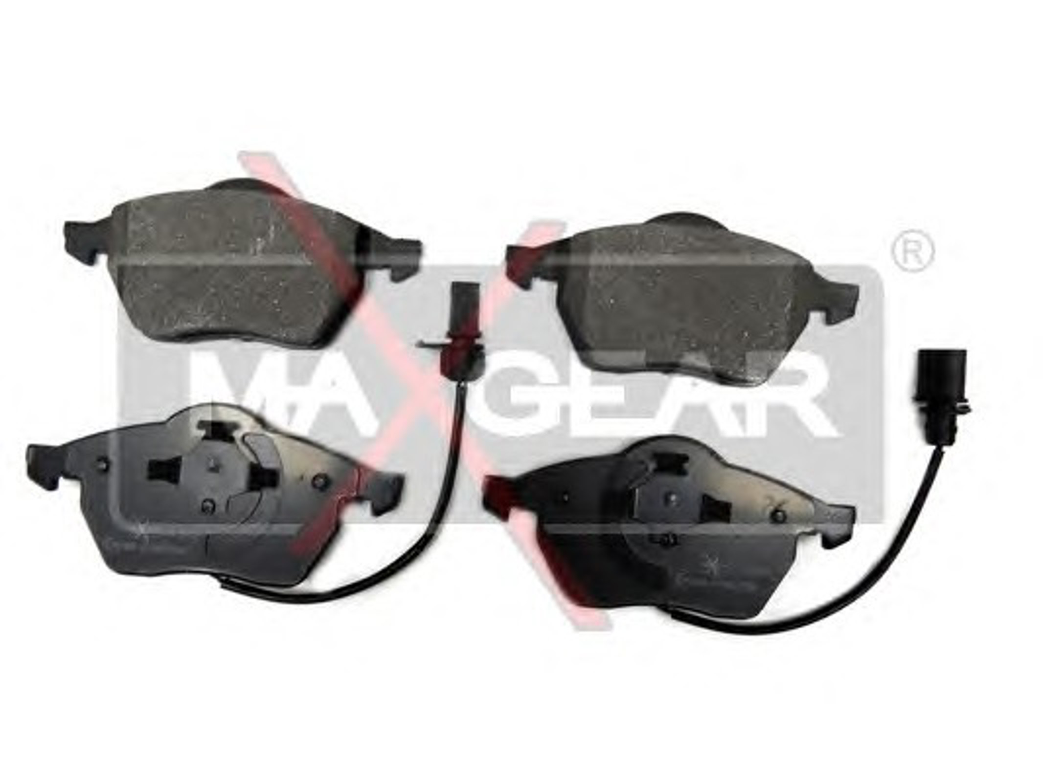 Комплект тормозных колодок дисковый тормоз MAXGEAR 19-0660