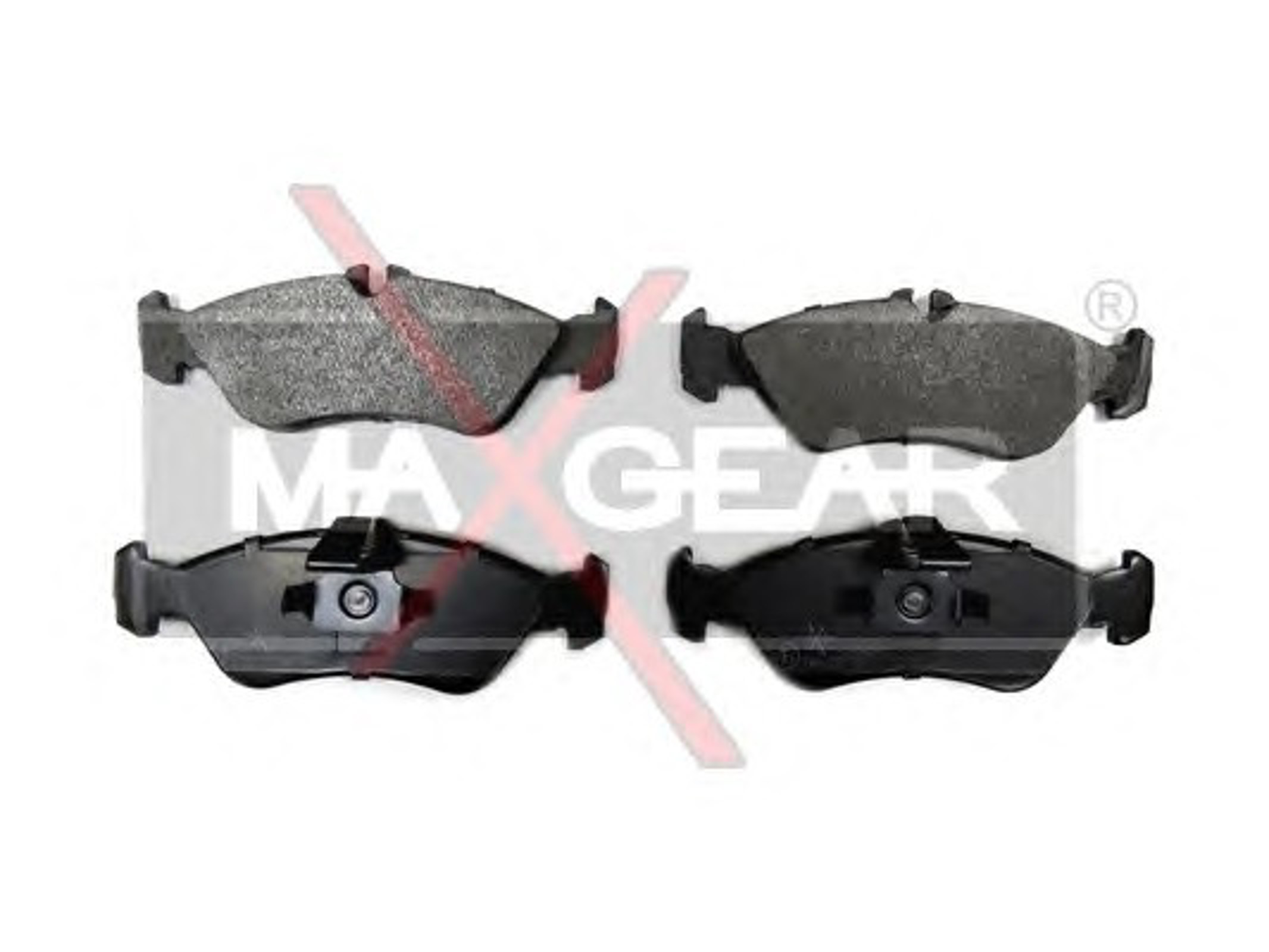 Комплект тормозных колодок дисковый тормоз MAXGEAR 19-0662