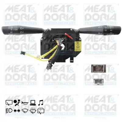 Переключатель подрулевой abarth grande punto140 07-10 140 08-10 punto140 12- punto evo140 09-12 MEAT & DORIA 23001E